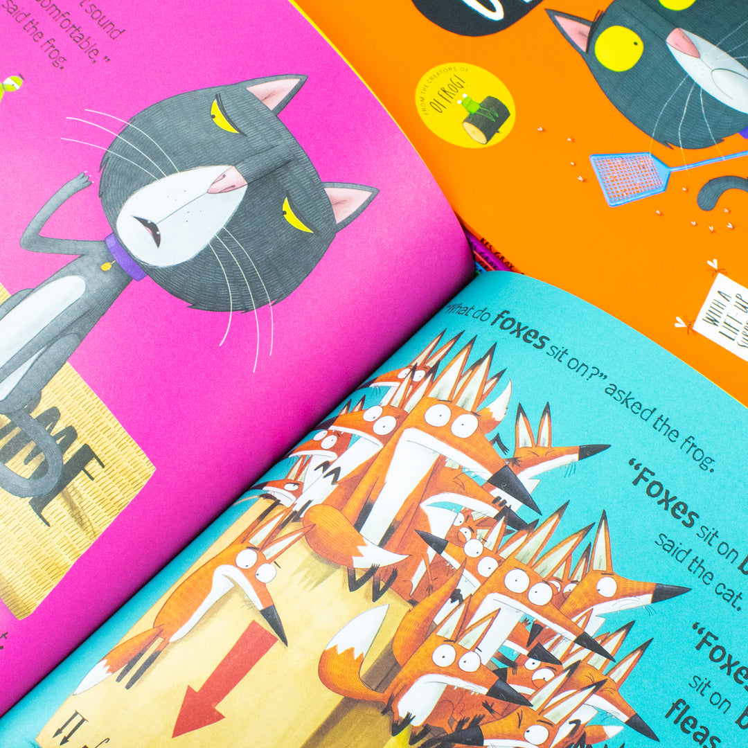 Oi Frog and Friends 8 Books Collection Set By Kes Gray (Oi Aardvark.Oi Puppies, Oi Dog, Quick Quack Quentin, Oi Cat, Oi Frog, Oi Duck-Billed Platypus , Oi Get Stuck In)