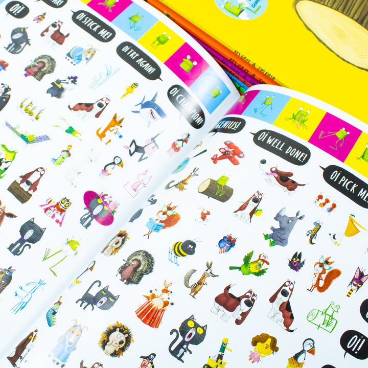 Oi Frog and Friends 8 Books Collection Set By Kes Gray (Oi Aardvark.Oi Puppies, Oi Dog, Quick Quack Quentin, Oi Cat, Oi Frog, Oi Duck-Billed Platypus , Oi Get Stuck In)