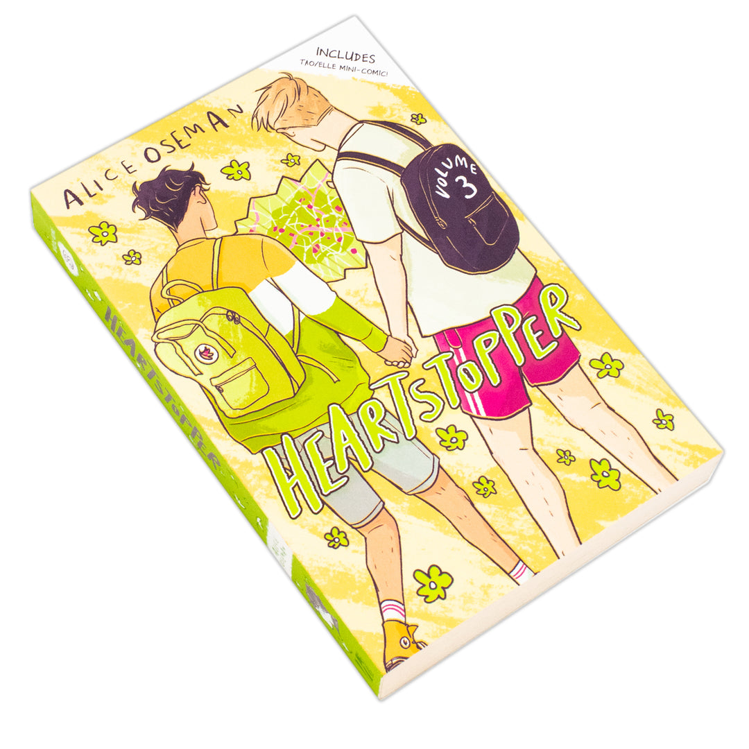 Heartstopper Book Volume 3 Bestselling Graphic Novel by Alice Oseman Now on Netflix LGBTQ Romance Story for Teens and Young Adult Readers
