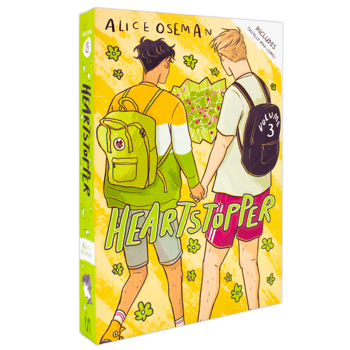 Heartstopper Book Volume 3 Bestselling Graphic Novel by Alice Oseman Now on Netflix LGBTQ Romance Story for Teens and Young Adult Readers