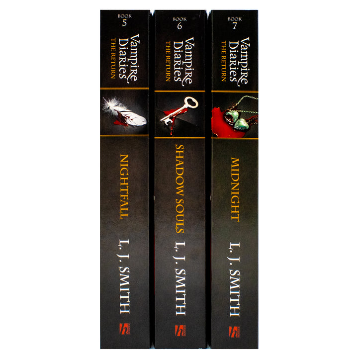 Vampire Diaries The Return 3 Books Set By L J Smith (5 To 7)