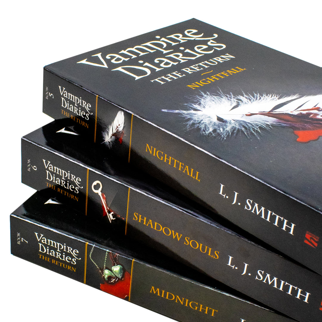 Vampire Diaries The Return 3 Books Set By L J Smith (5 To 7)