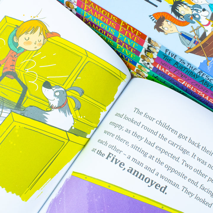 Enid Blyton Famous Five Adventures Short Story Collection 10 Books Box Set |Classic Children's Adventure Stories, Imaginative Fiction & Read-Aloud Fun