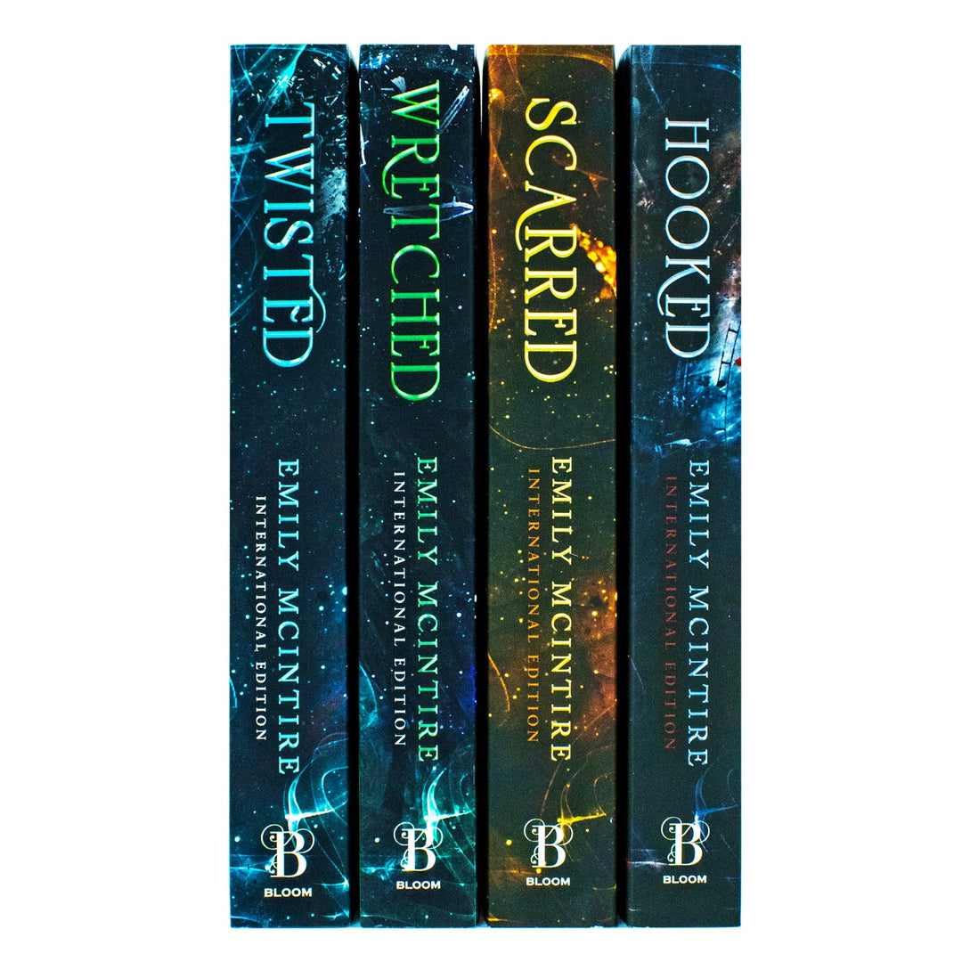 Emily McIntire Never After Series Collection – 4 Book Set Hooked,Scarred, Wretched, Twisted | Romance Fiction & Love Stories for Young Adults Ages 12+