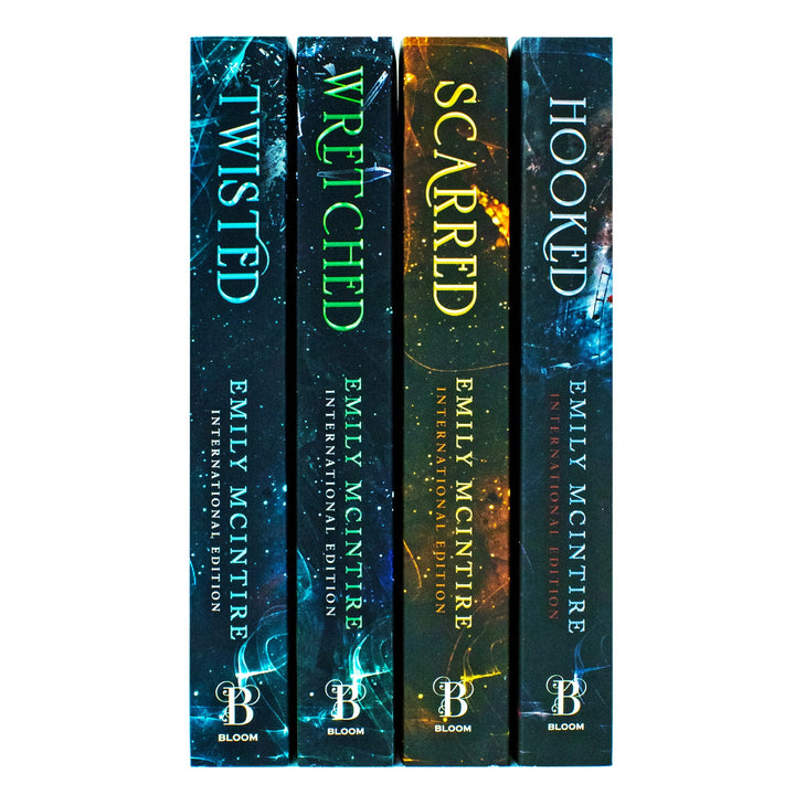 Emily McIntire Never After Series Collection – 4 Book Set Hooked,Scarred, Wretched, Twisted | Romance Fiction & Love Stories for Young Adults Ages 12+