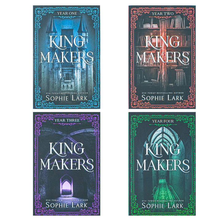 Kingmakers Series 4 Books Collection Set By Sophie Lark (Kingmakers Year One, Kingmakers Year Two and Kingmakers Year Three ,Kingmakers Year Four)