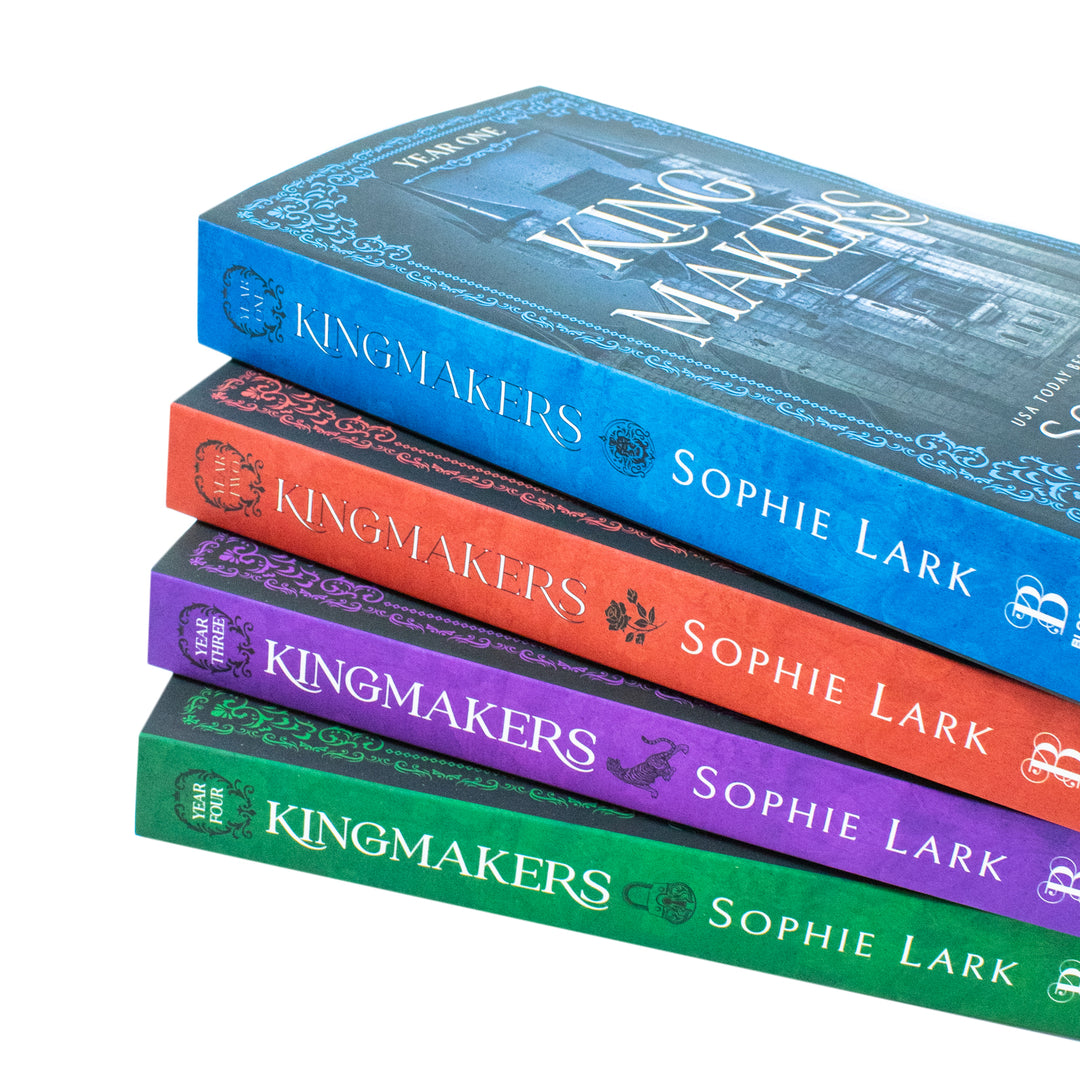 Kingmakers Series 4 Books Collection Set By Sophie Lark (Kingmakers Year One, Kingmakers Year Two and Kingmakers Year Three ,Kingmakers Year Four)