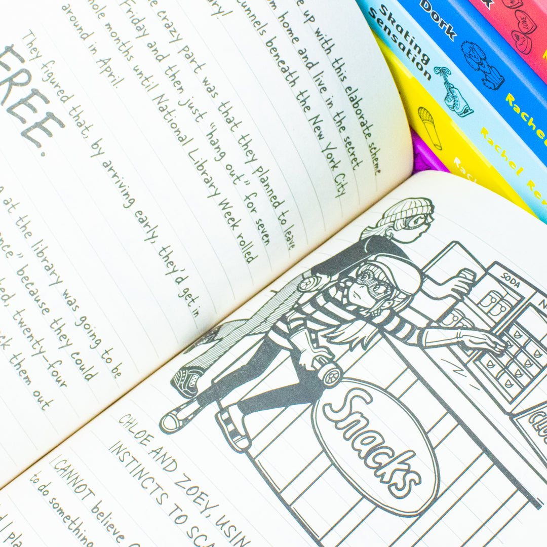 Dork Diaries 12-Book Collection by Rachel Renée Russell | Books 1–12 Including Party Time, Pop Star, Holiday Heartbreak & More for Tween Girls