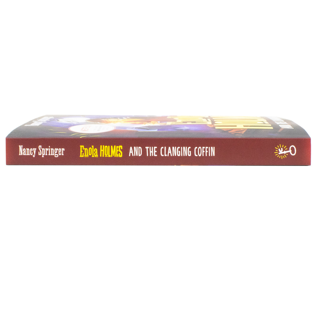 Enola Holmes and the Clanging Coffin (Book 10)