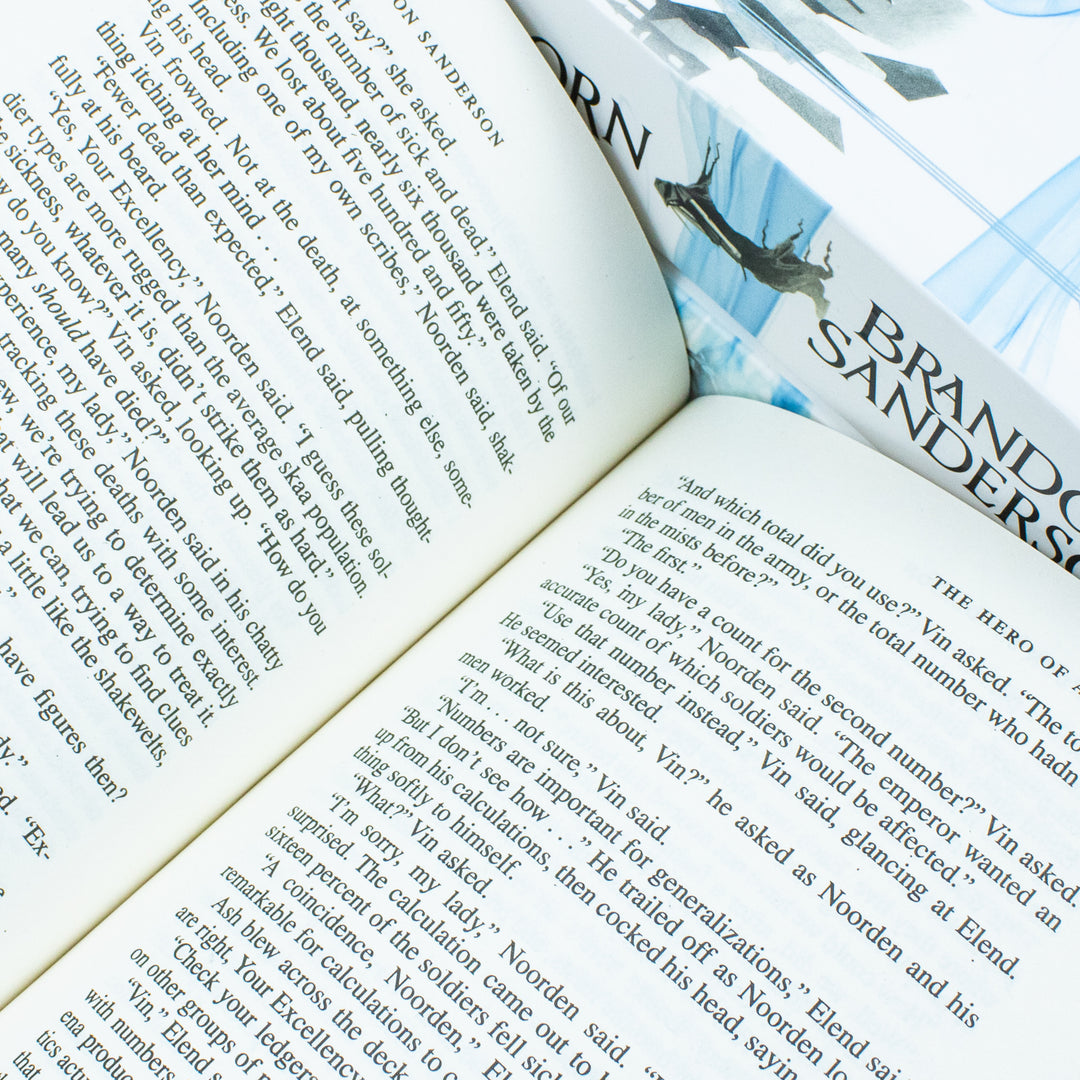 The Mistborn Trilogy 3 Books Set Collection -The Hero Of Ages, The Well Of Ascension & Mistborn Brandon Sanderson