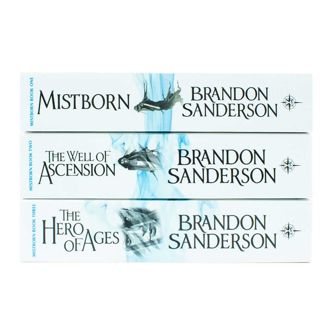 The Mistborn Trilogy 3 Books Set Collection -The Hero Of Ages, The Well Of Ascension & Mistborn Brandon Sanderson
