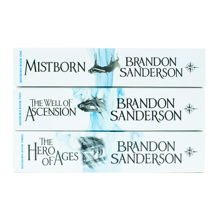 The Mistborn Trilogy 3 Books Set Collection -The Hero Of Ages, The Well Of Ascension & Mistborn Brandon Sanderson