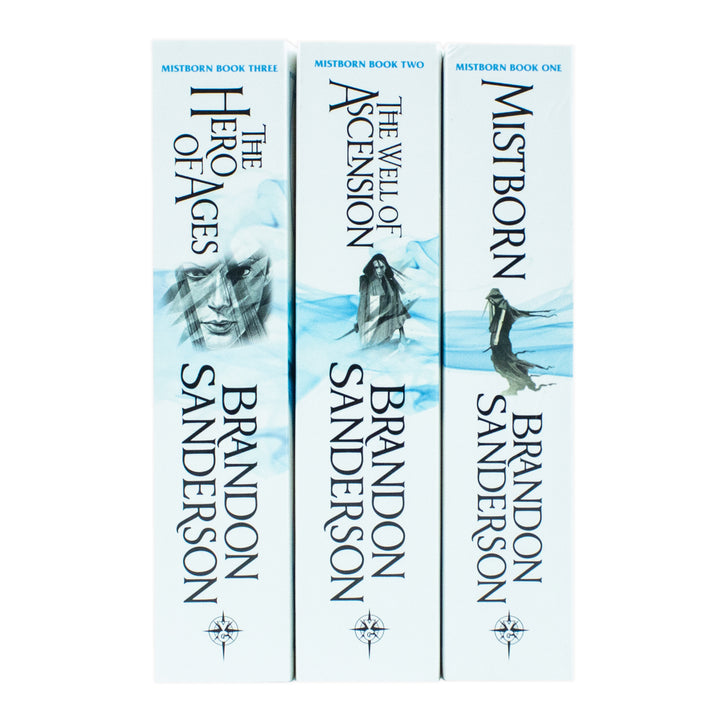 The Mistborn Trilogy 3 Books Set Collection -The Hero Of Ages, The Well Of Ascension & Mistborn Brandon Sanderson