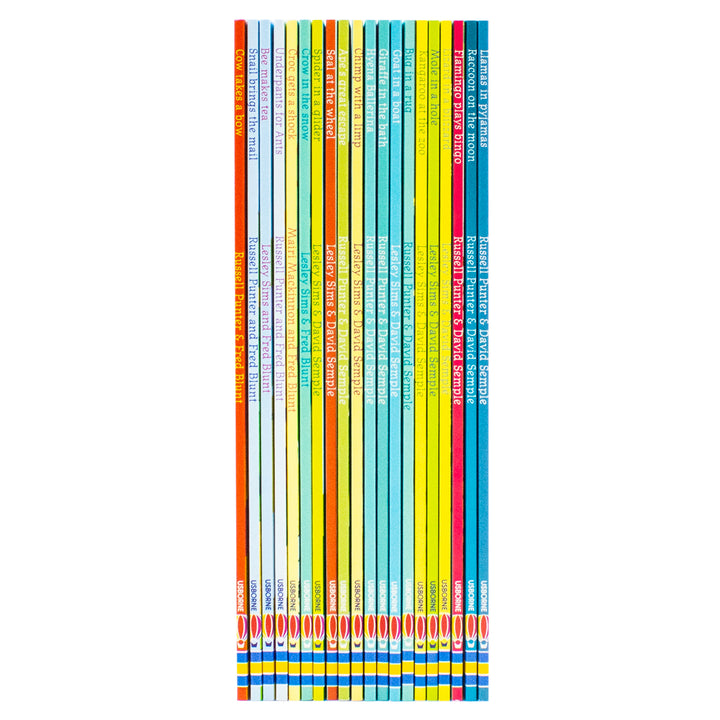 Usborne My First Phonics Reading Library Book Set  20 Books Collection with Free Online Audio  Early Learning & Reading for Kids