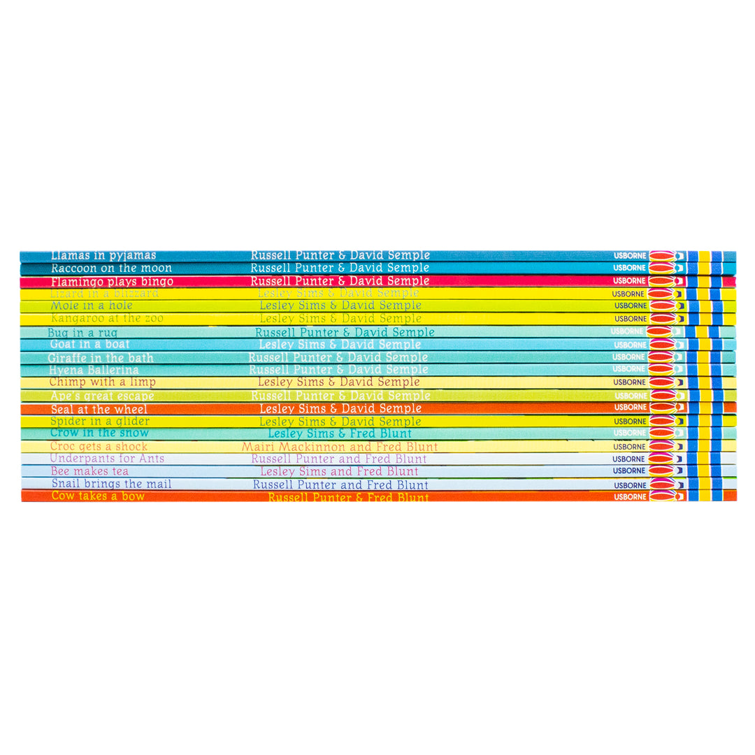 Usborne My First Phonics Reading Library Book Set  20 Books Collection with Free Online Audio  Early Learning & Reading for Kids