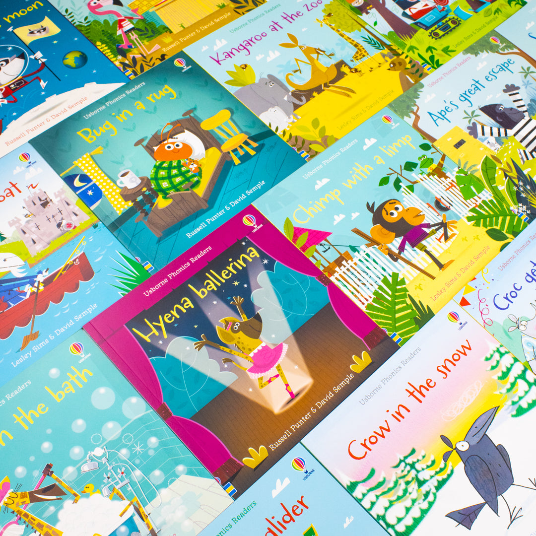 Usborne My First Phonics Reading Library Book Set  20 Books Collection with Free Online Audio  Early Learning & Reading for Kids