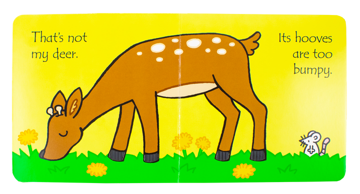 Usborne Touchy-feely That's Not My Deer By Fiona Watt