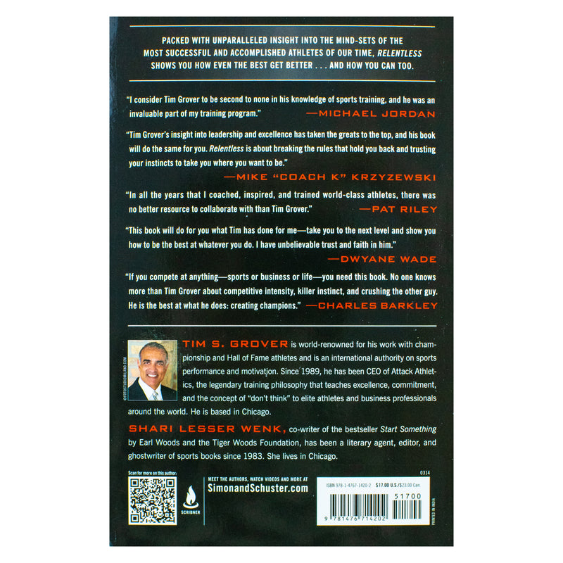 Relentless: From Good to Great to Unstoppable – A Powerful Self-Help & Motivation (Paperback) Book on Success, Mindset & Greatness by Tim S. Grover