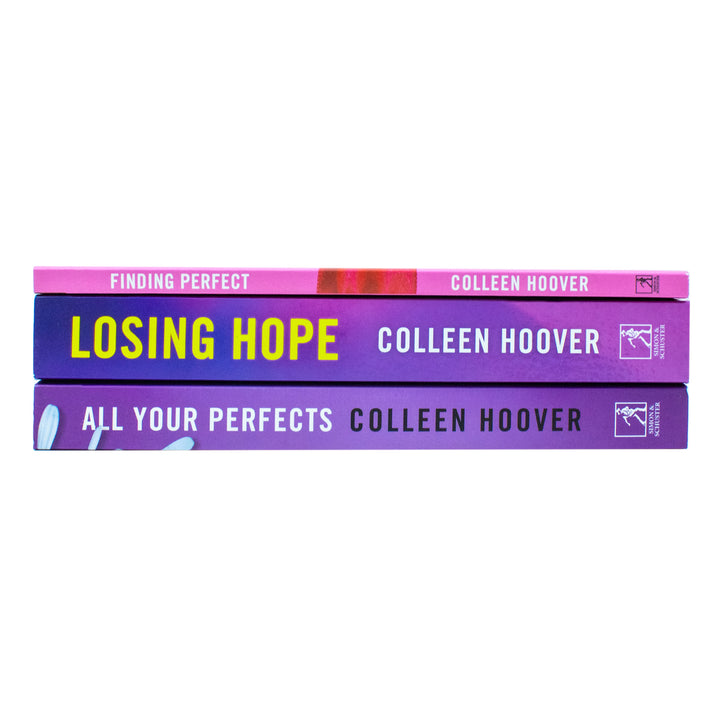Colleen Hoover 3 Book Set ( Losing Hope, All Your Perfects, Finding Perfect )
