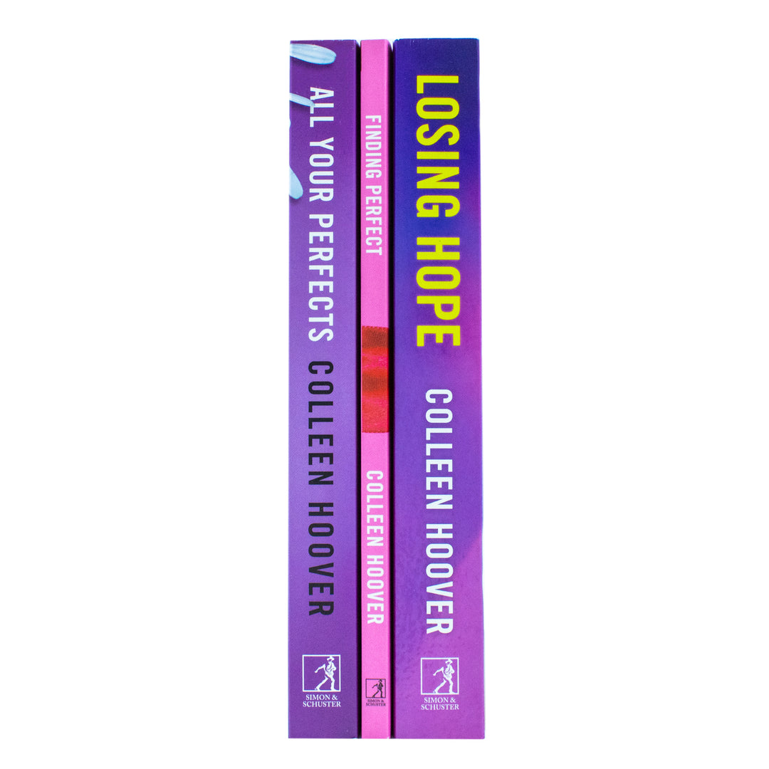 Colleen Hoover 3 Book Set ( Losing Hope, All Your Perfects, Finding Perfect )