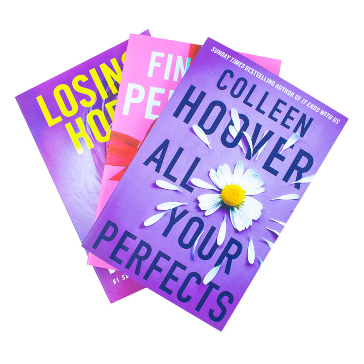 Colleen Hoover 3 Book Set ( Losing Hope, All Your Perfects, Finding Perfect )