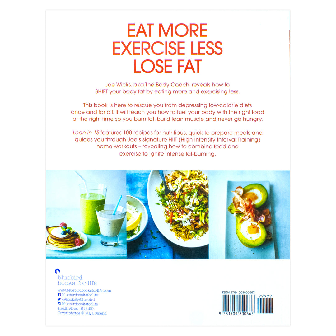 Joe Wicks - Lean in 15  The Shift Plan 15 Minute Meals and Workouts to Keep You Lean and Healthy