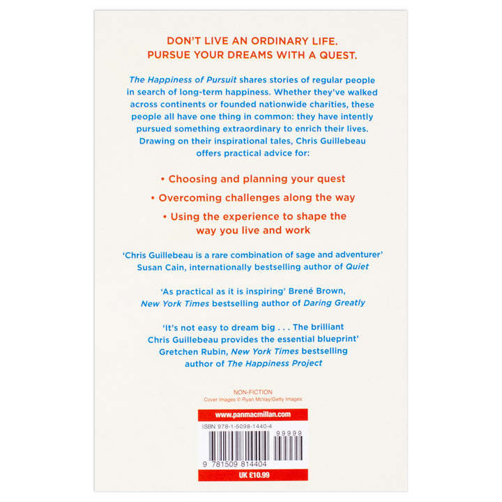 The Happiness of Pursuit: Find the Quest that will Bring Purpose to Your Life by Chris Guillebeau (Paperback)