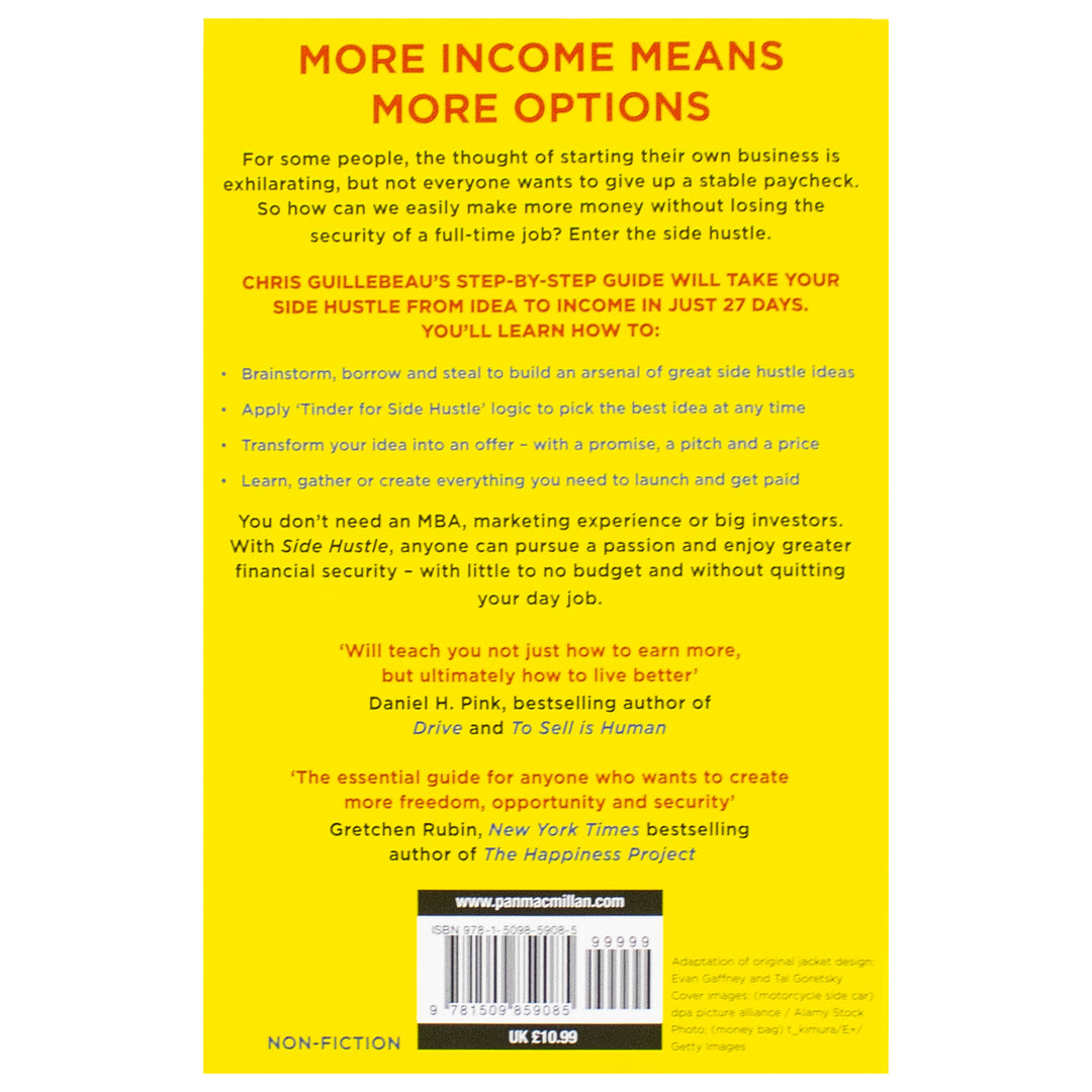 Side Hustle: Build a Side Business and Make Extra Money - Without Quitting Your Day Job by Chris Guillebeau (Paperback)