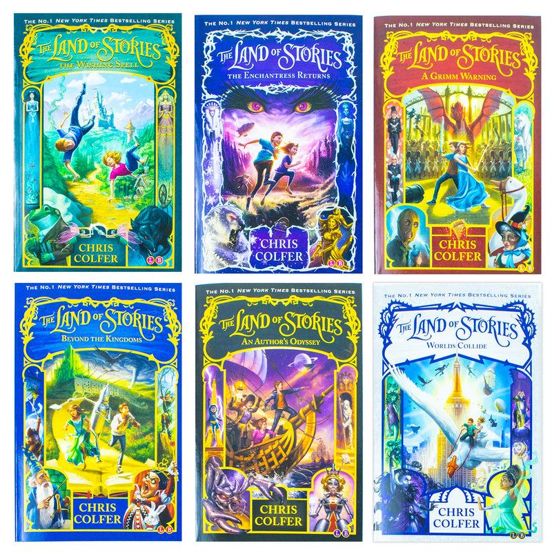 The Land of Stories 6冊セット Land of stories series chris colfer 6 books collection set