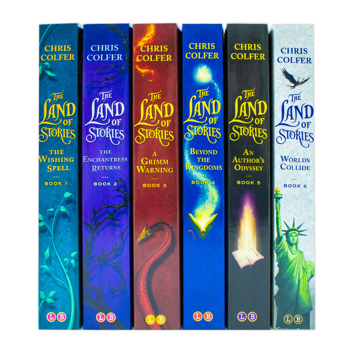 The Land Of Stories 6 Book Series Collection Deluxe Box Set by Chris Colfer|Magical Children's Fantasy Adventure| Middle Grade Books for Young Readers
