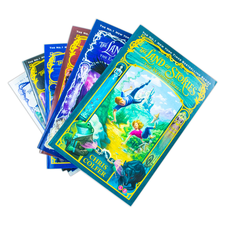 The Land Of Stories 6 Book Series Collection Deluxe Box Set by Chris Colfer|Magical Children's Fantasy Adventure| Middle Grade Books for Young Readers