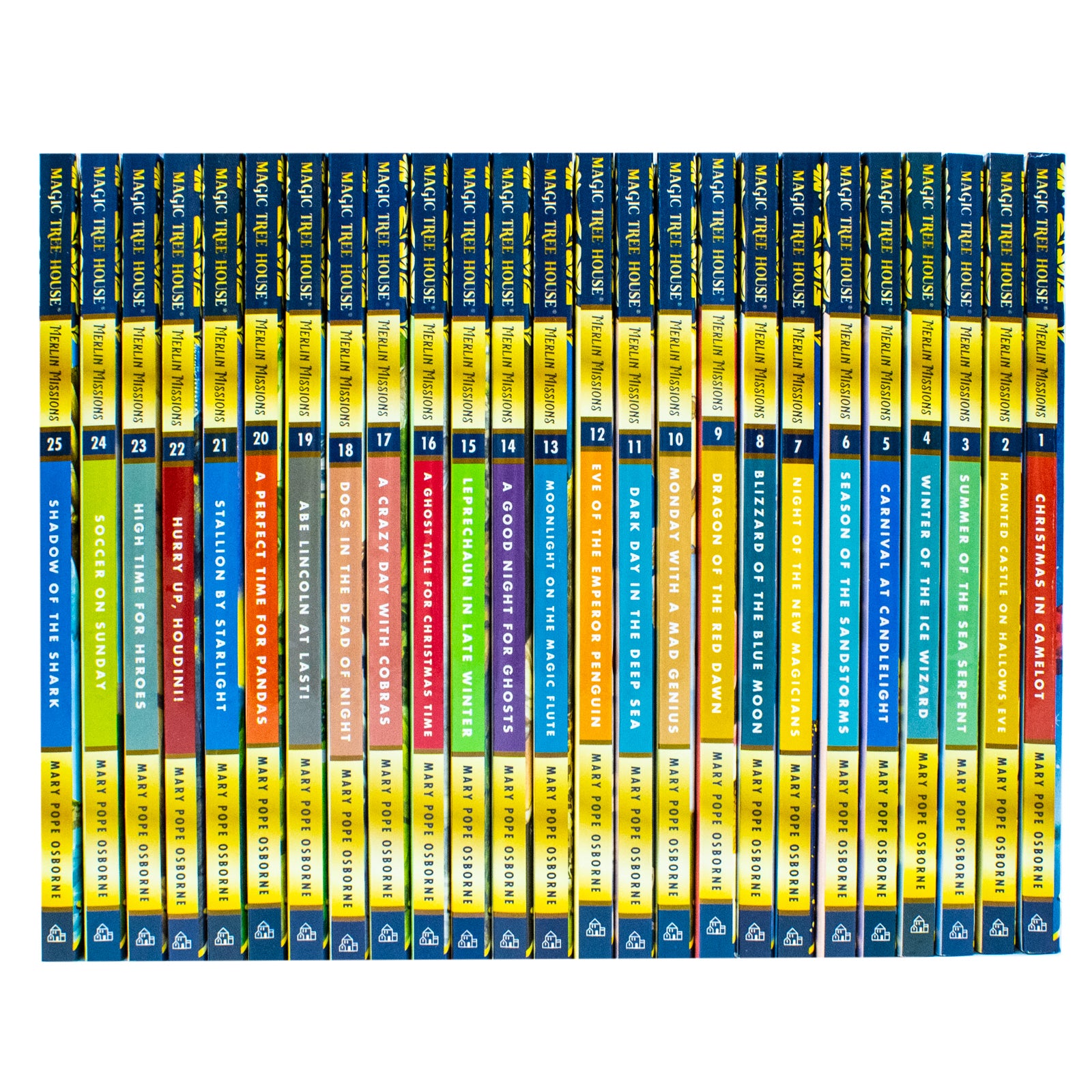 Magic Tree House Merlin Missions 1-25 Boxed Set (Mth Merlin