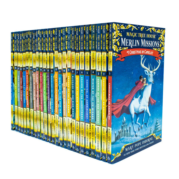 Magic Tree House Merlin Missions 1-25 Boxed Set (Mth Merlin Mission) (Magic Tree House (R) Merlin Mission)