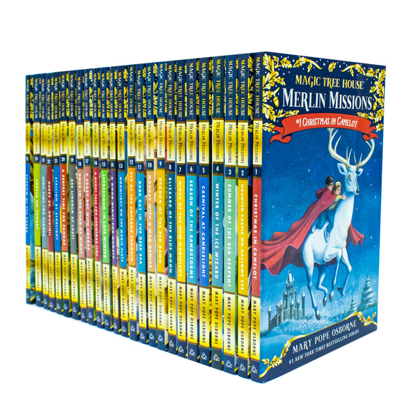 Magic Tree House Merlin Missions 1-25 Boxed Set (Mth Merlin Mission) (Magic Tree House (R) Merlin Mission)