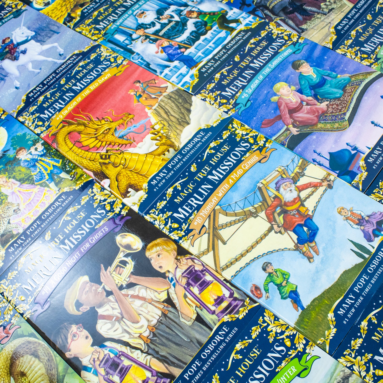 Magic Tree House Merlin Missions 1-25 Boxed Set (Mth Merlin