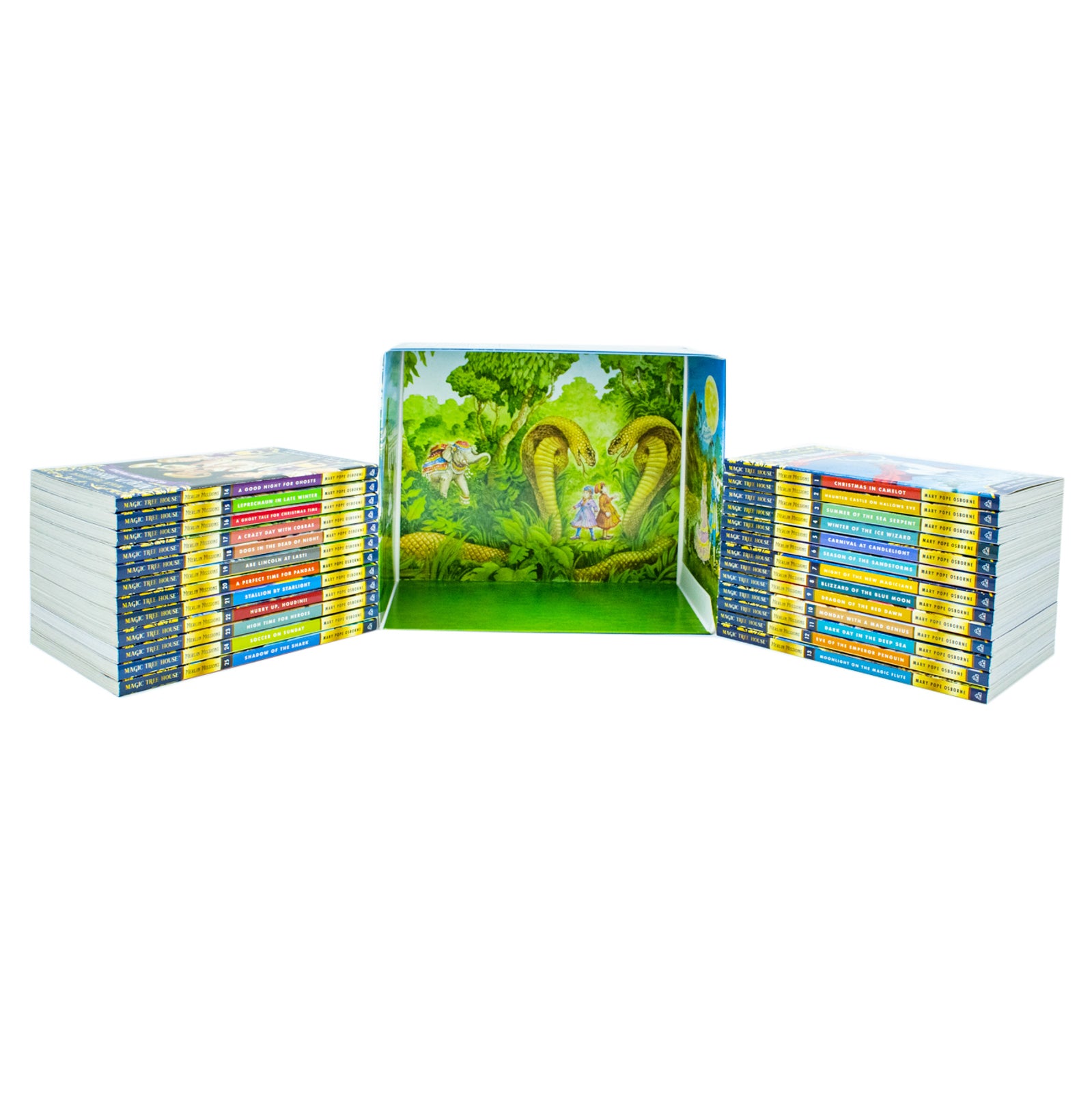 Magic Tree House Merlin Missions 1-25 Boxed Set (Mth Merlin