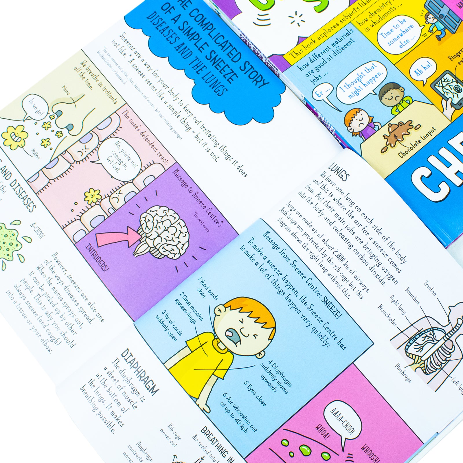 Comic Strip Science Series by Paul Mason: 4 Educational Books for