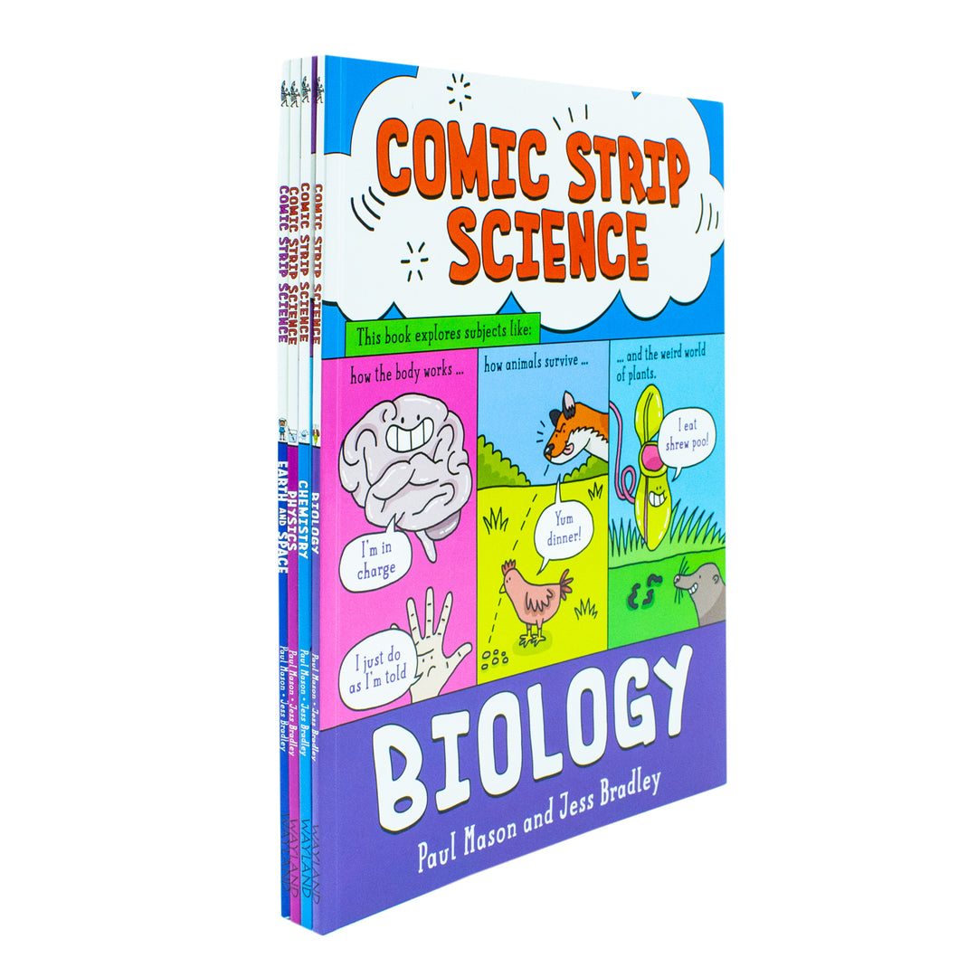 Science Comic Strip Examples Simple Comic Strip Science Series by Paul Mason: 4 Educational Books for Kids ...
