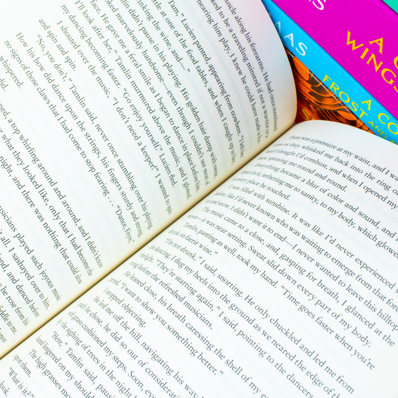 A Court of Thorns and Roses Paperback Box Set (5 Books) – A Bestselling Fantasy Series by Sarah J. Maas, Packed with Magic, Romance & Adventure!