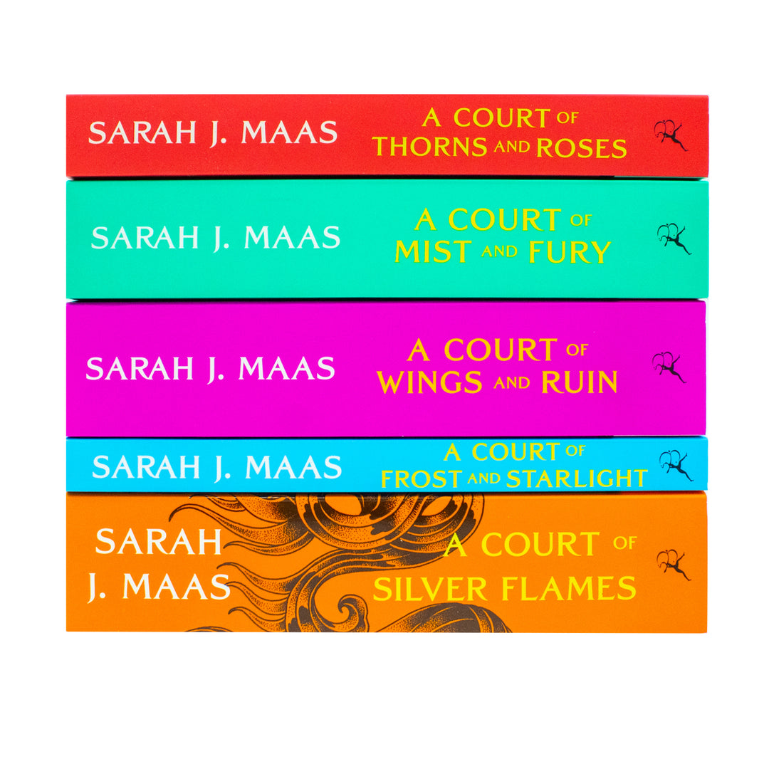 A Court of Thorns and Roses 5 Books Box Set – A Bestselling Fantasy Series by Sarah J. Maas, Packed with Magic, Romance & Adventure!