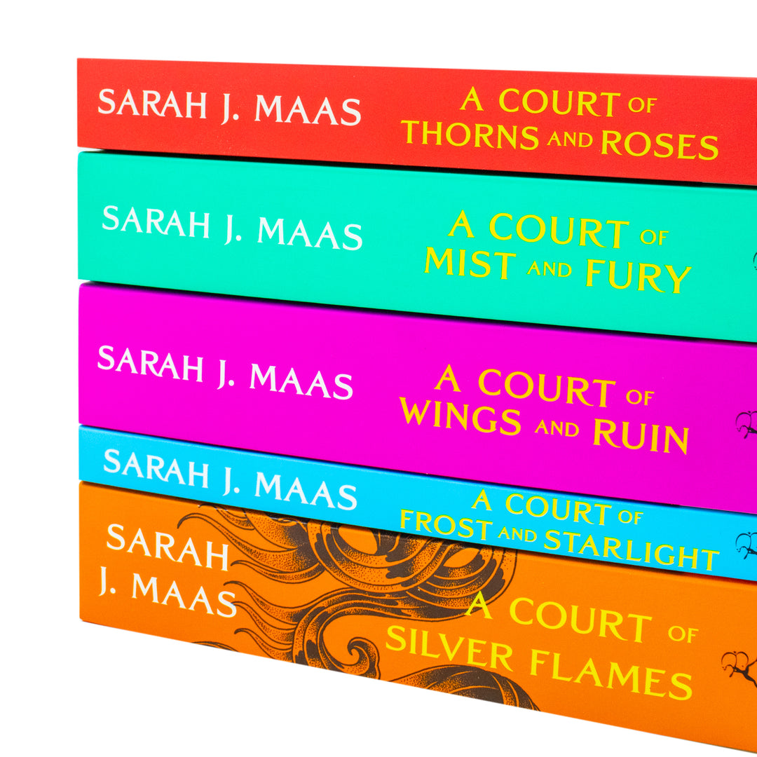A Court of Thorns and Roses 5 Books Box Set – A Bestselling Fantasy Series by Sarah J. Maas, Packed with Magic, Romance & Adventure!