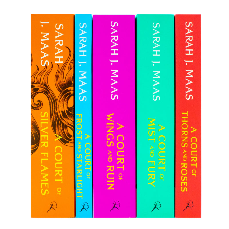 A Court of Thorns and Roses Paperback Box Set (5 Books) – A Bestselling Fantasy Series by Sarah J. Maas, Packed with Magic, Romance & Adventure!