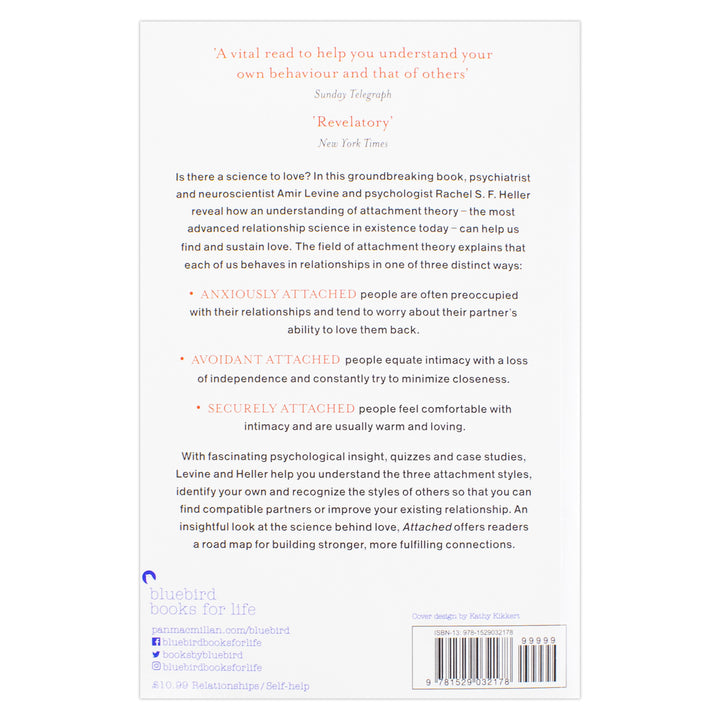 Attached by Dr.Amir Levine and Rachel Heller – The Science of Adult Attachment and Finding Lasting Love | Paperback Book