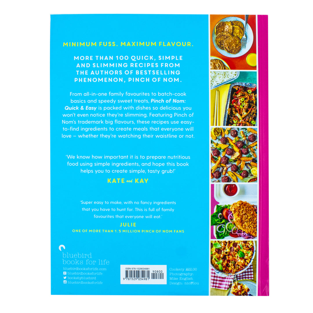 Pinch of Nom Quick & Easy Cookbook – 100 Healthy, Slimming Recipes by Kay Featherstone & Kate Allinson | Quick Meals, Low-Calories & Weight Loss Tips