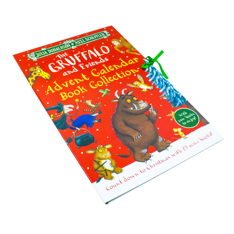 The Gruffalo and Friends Advent Calendar Book Collection (2022) - 24 Hardback Books for 5-12 years By Julia Donaldson & Axel Scheffler