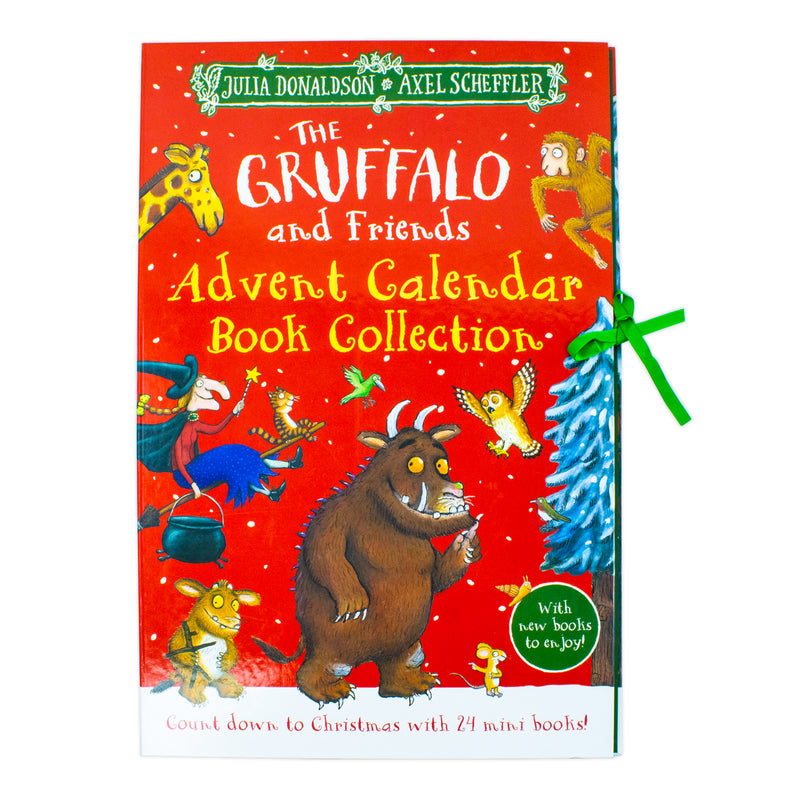 The Gruffalo and Friends Advent Calendar Book Collection (2022) - 24 Hardback Books for 5-12 years By Julia Donaldson & Axel Scheffler