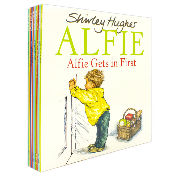 Shirley Hughes Alfie Collection 10 Books Set (Alfie Gets in First, Alfie's Feet, Alfie at Nursery School, All About Alfie, Alfie on Holiday and More!) | Paperback