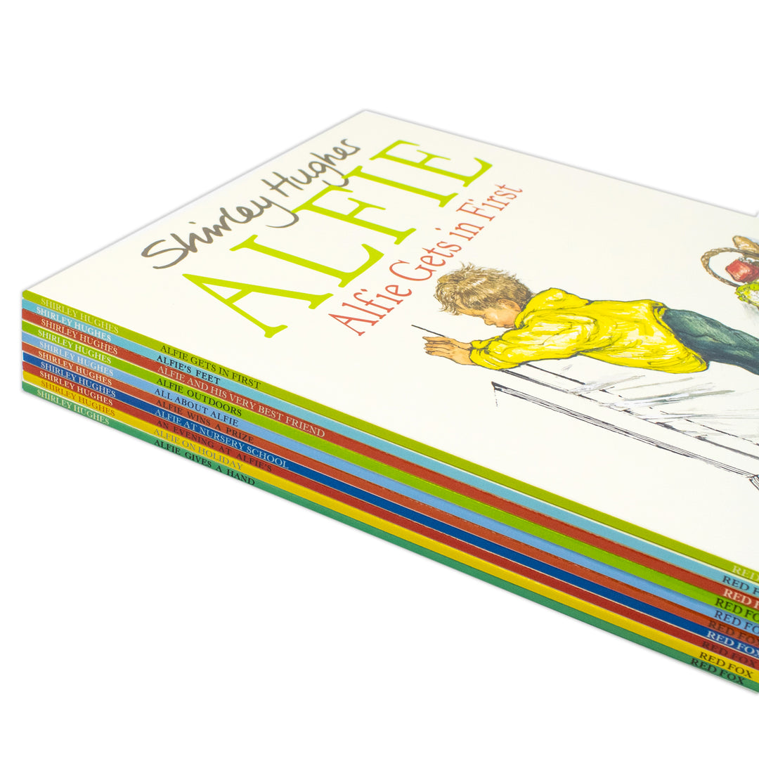 Shirley Hughes Alfie Collection 10 Books Set (Alfie Gets in First, Alfie's Feet, Alfie at Nursery School, All About Alfie, Alfie on Holiday and More!) | Paperback