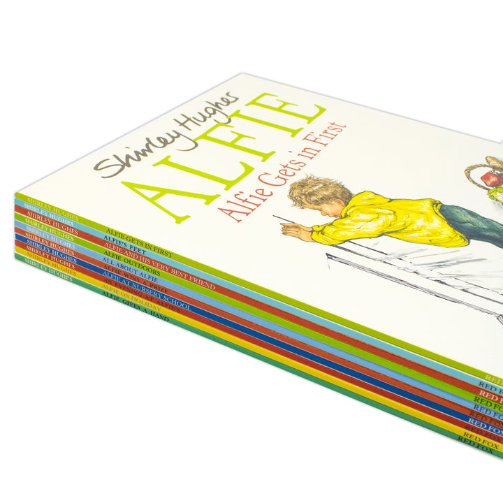 Shirley Hughes Alfie Collection 10 Books Set (Alfie Gets in First, Alfie's Feet, Alfie at Nursery School, All About Alfie, Alfie on Holiday and More!) | Paperback