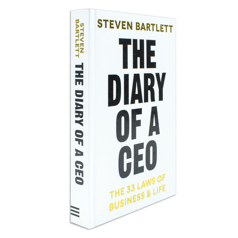 The Diary of a CEO: The 33 Laws of Business and Life By Steven Bartlett (Hardback)